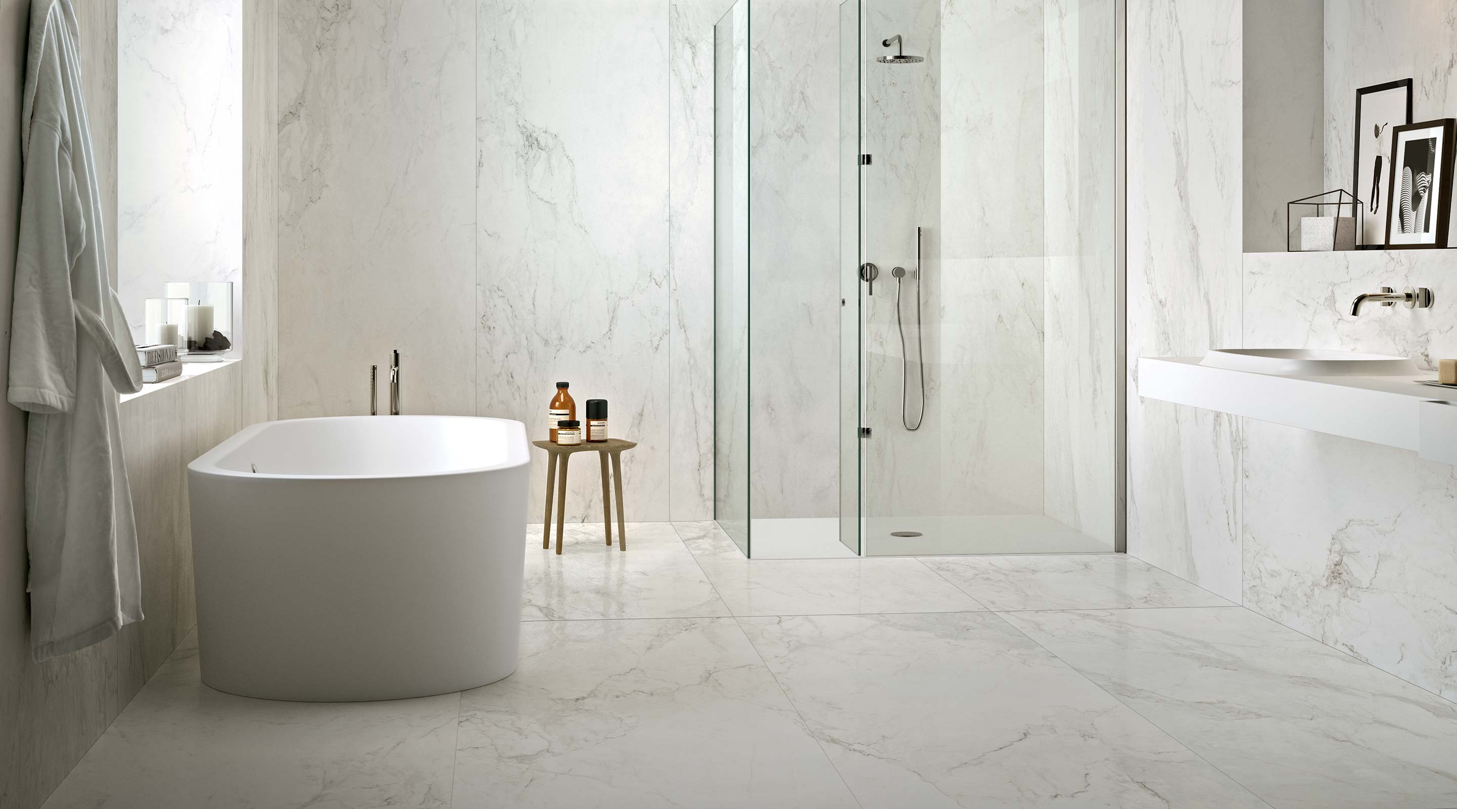 Marble Floor Tiles for Bathroom & More
